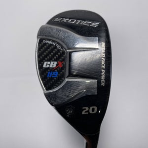 Tour Edge Exotics CBX 119 3 Hybrid 20* Project X Even Flow 5.5 85g Regular RH