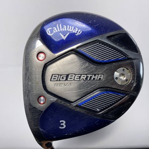 Callaway REVA 3 Fairway Wood 15* RCH 50 50g Ladies Graphite Womens LH