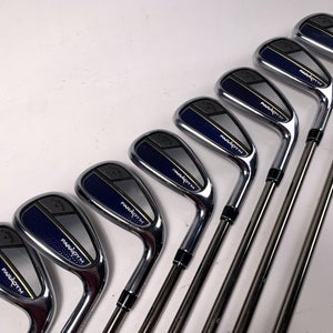 Callaway Paradym Iron Set 4-PW+AW Recoil ZT9 470 F4 Stiff Graphite Mens RH