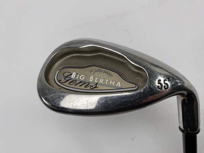 Callaway 2004 Big Bertha Gems Wedge 55* Big Bertha Gems 65i Wedge Women's RH