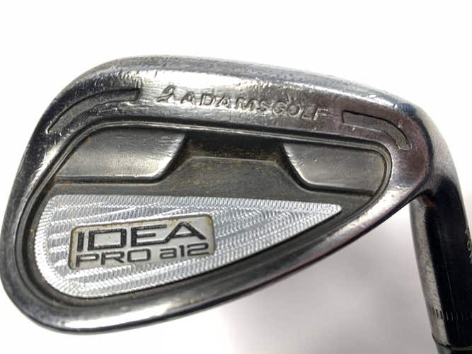 Adams Idea Pro A12 Gap Wedge GW Taylormade Stiff Graphite Mens RH +1''