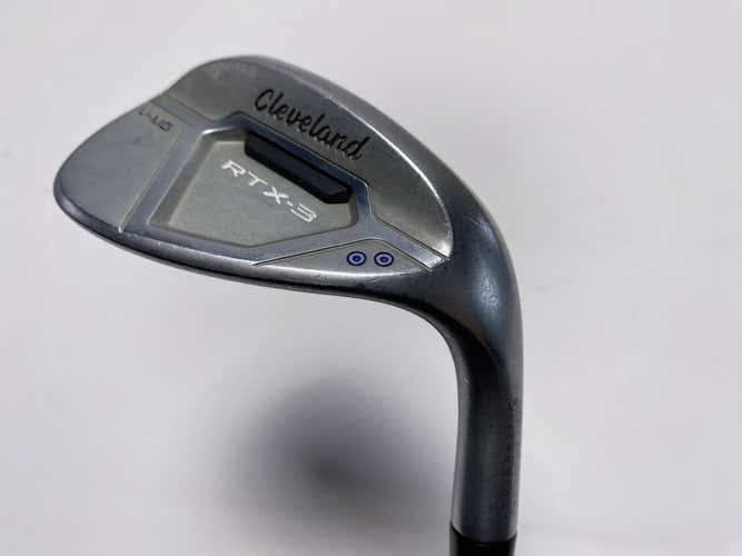 Cleveland RTX 3 Cavity Back Tour Satin Lob Wedge LW 60* 9 True Temper DG Mens RH