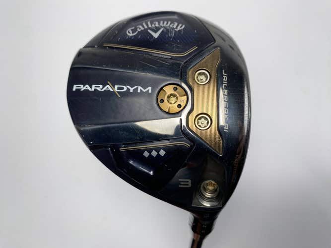 Callaway Paradym Triple Diamond 3 Fairway 15* HZRDUS 6.0 Gen 4 Dual Stiff RH