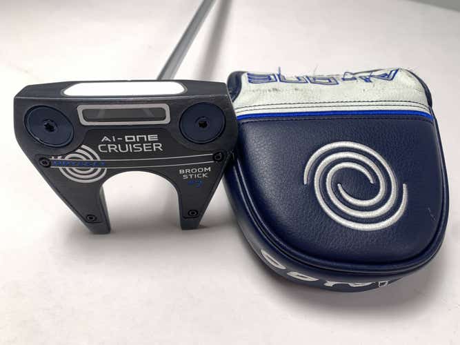 Odyssey Ai-ONE Cruiser CS Broomstick #7 Putter 35" SuperStroke RH HC - Cut Down