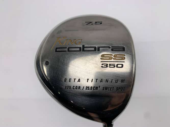 Cobra SS 350 Driver 7.5* Aldila HM Tour 60g Regular Graphite Mens RH
