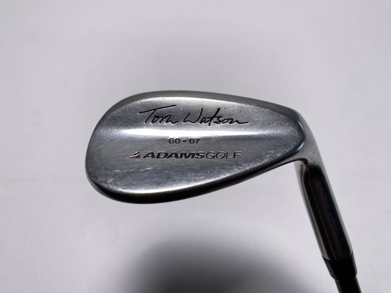 Adams Tom Watson Lob Wedge LW 60* 7 Bounce GT Wedge Graphite & Steel Mens RH