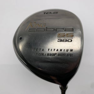 Cobra SS 380 Driver 10.5* Aldila NV-F 55g Regular Graphite Mens RH Midsize Grip