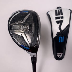 TaylorMade SIM MAX 3 Hybrid 19* Mitsubishi Chemical Bassara 60x5ct Mens RH HC