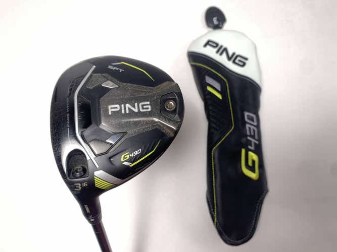 Ping G430 SFT 3 Fairway Wood 16* Tour 2.0 Black 75g Stiff Graphite Mens LH HC