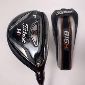 Titleist 816 H1 3 Hybrid 21* Aldila Rogue max 85g Extra Stiff Graphite RH HC