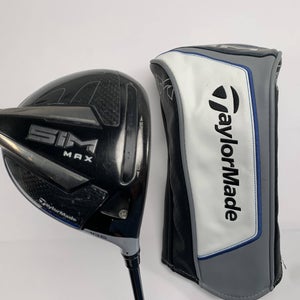 TaylorMade SIM MAX Driver 10.5* Fujikura Ventus Blue 6-S Stiff RH HC