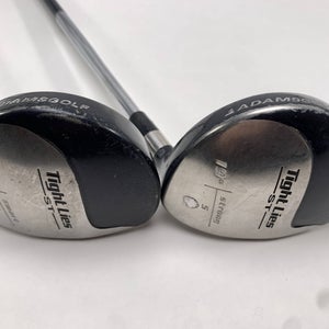Adams Tight Lies ST 3 & 5 Fairway Wood Set 15* 19*  BiMatrx Rxi Mens RH
