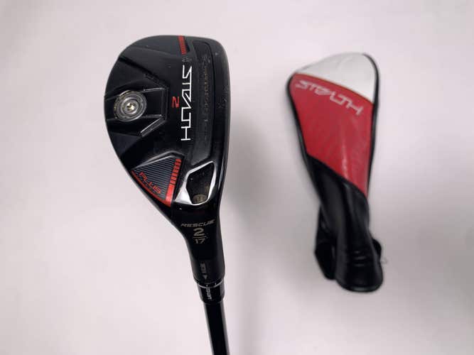 TaylorMade Stealth 2 Plus 2 Hybrid 17* Kai'li Red 85g Stiff RH HC