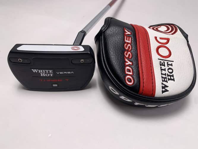Odyssey White Hot Versa Three T Putter 35" Mens RH HC