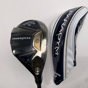 Callaway Paradym 4 Hybrid 21* Project X HZRDUS 6.0 75g Stiff Graphite Mens RH HC