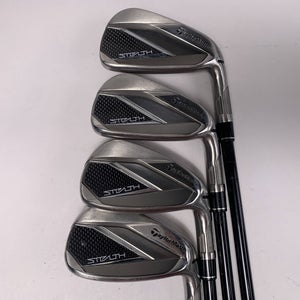TaylorMade Stealth Iron Set 6-9 Fujikura Ventus 5-A Senior Graphite Mens RH