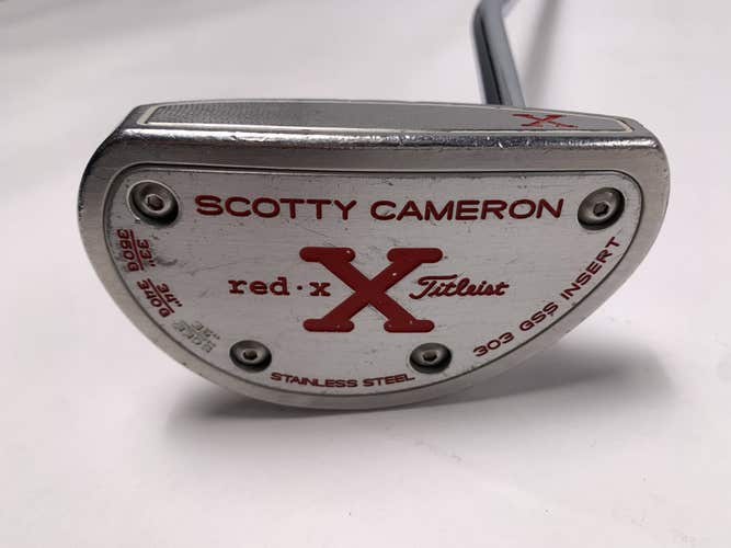 Scotty Cameron Red X Putter 35" Mens RH