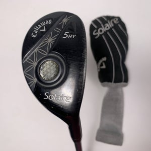 Callaway Solaire 2018 5 Hybrid 25* Solaire Ladies Graphite Womens RH HC
