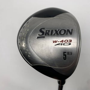Srixon W-403 AD 5 Fairway Wood 18.5* SV-3000 Stiff Graphite Mens RH