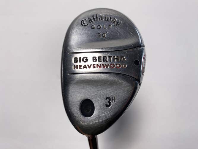 Callaway Big Bertha Heavenwood 3 Hybrid 19* RCH 75w Regular Graphite Mens LH