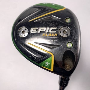 Callaway EPIC Flash Sub Zero 3+ Fairway 13.5* TPT Golf 17 MKP/MT/SW Stiff RH