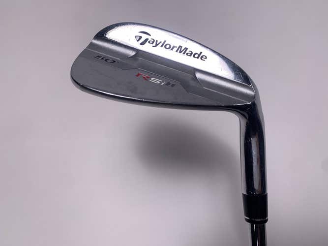 TaylorMade RSi 1 Gap Wedge GW True Temper REAX 90g Wedge Steel Mens RH