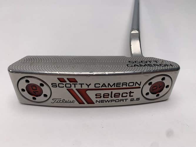 Scotty Cameron Select Newport 2.5 2014 Putter 35" SuperStroke Flatso 1.0 Mens RH