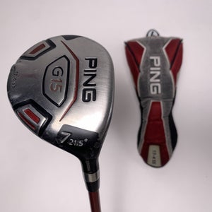 Ping G15 7 Fairway Wood 21.5* TFC149 Ladies Graphite Womens RH HC Oversize Grip