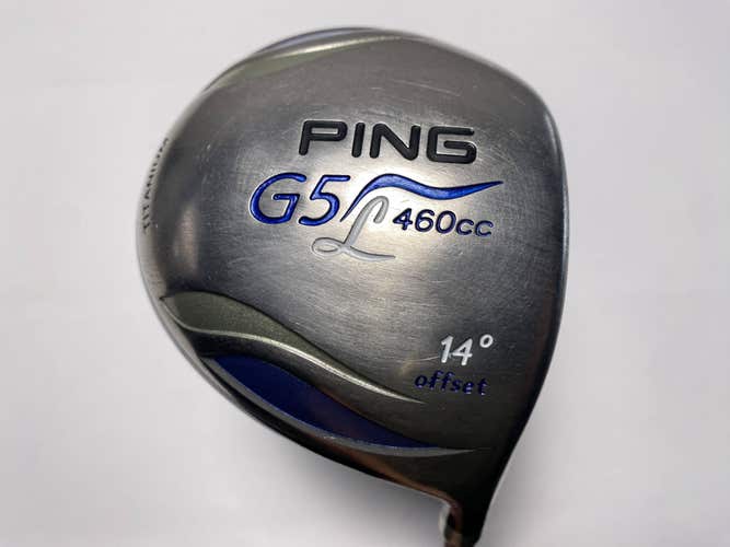 Ping G5 Ladies Driver 14* ULT 50 D Ladies Graphite Womens RH