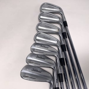 Titleist 712 MB and CB Combo Iron Set 4-PW NS Pro 950GH Stiff Steel Mens RH
