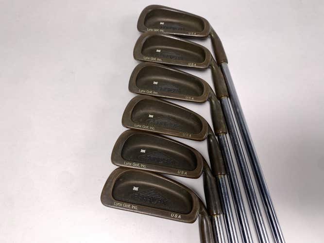 Lynx Parallax Beryllium Iron Set 4-9 Regular Steel Mens RH
