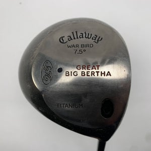Callaway Great Big Bertha S2H2 Driver 7.5* Aldila 210 Ladies Graphite Womens RH
