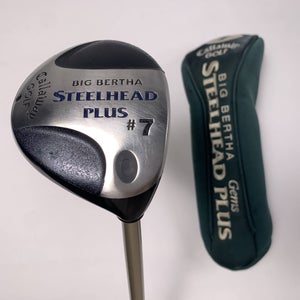 Callaway Steelhead Plus 7 Fairway Wood 21* Steelhead Plus Ladies RH HC