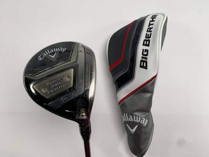 Callaway Great Big Bertha 23 3 Fairway Wood 15* Helium 5F3 Regular RH HC