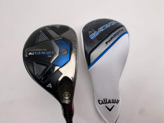 Callaway Paradym Ai Smoke HL 4 Hybrid 22* Cypher Sixty 5.5 60g Regular RH HC