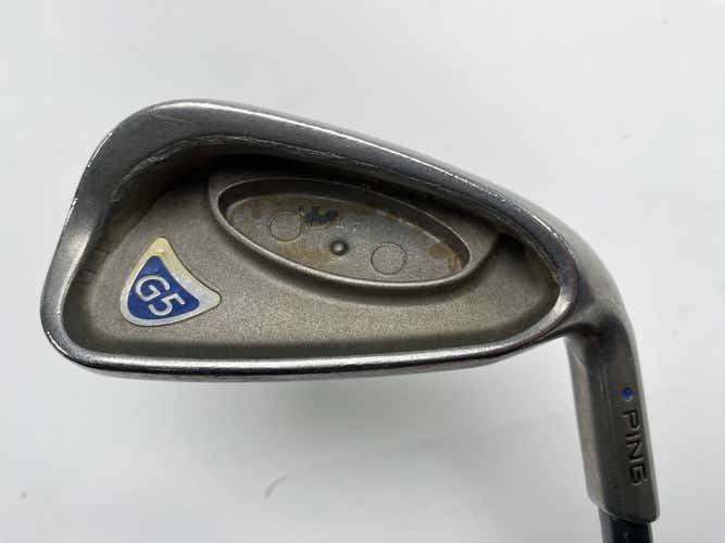 Ping G5 Single 7 Iron Blue Dot Matrix Studio 94 Stiff Graphite Mens RH