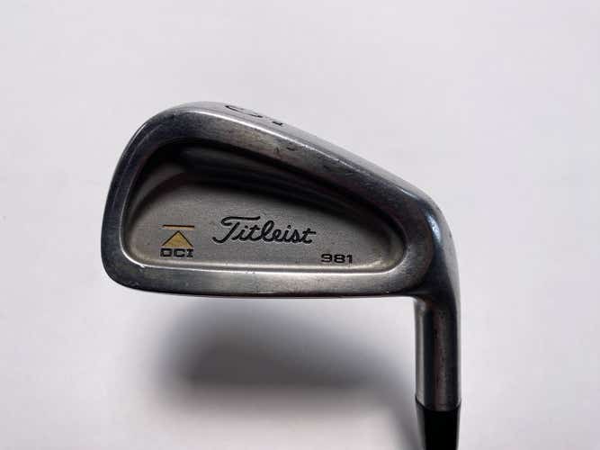 Titleist DCI 981 Single 5 Iron Tri-Spec Regular Steel Mens RH