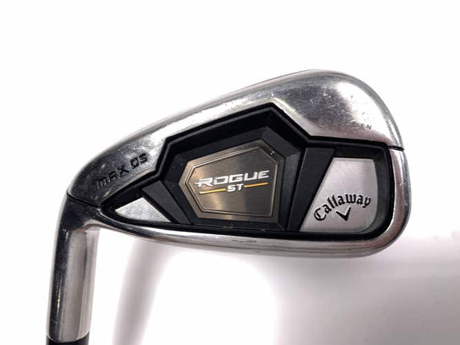 Callaway Rogue ST Max OS Lite Single 6 Iron XP 95 ST15 S300 Stiff Steel Mens LH