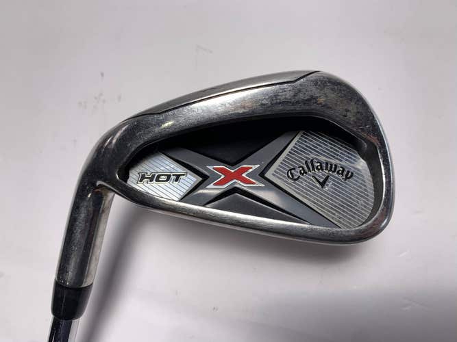 Callaway X Hot 19 Single 6 Iron True Temper XP 85 S300 Stiff Steel Mens LH