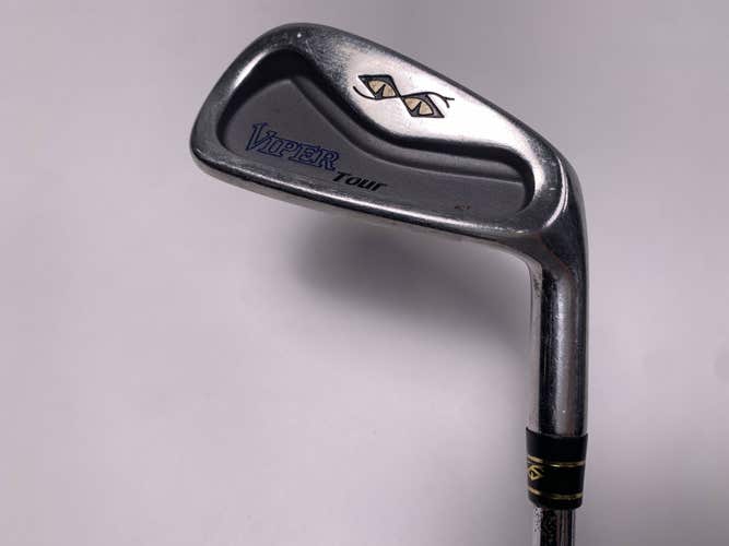 Snake Eyes Viper Tour Single 6 Iron Regular Steel Mens RH Midsize Grip