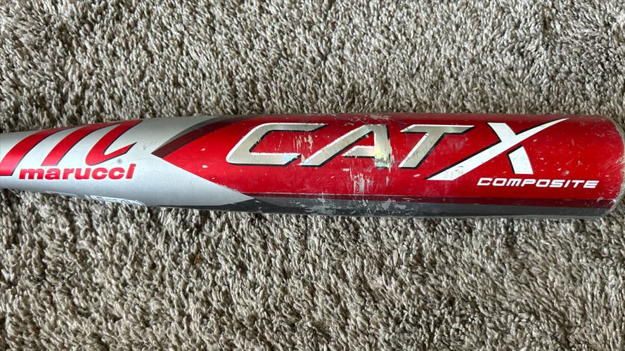 2022 Marucci CAT X Composite USSSA Certified Bat (-8) 23 oz 31" (Used)