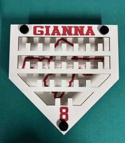 Custom Team Trophy Holder – Personalized Award Display (Any Sport). Ring Holder. Metal Hanger. Ball