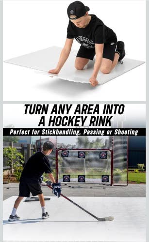 Better Hockey Extreme Dryland Flooring Tiles Synthetic Ice Panels 22.5 Sq. Ft