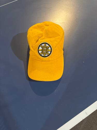 Yellow Boston Bruins Adult Unisex One Size Fits All 47 Brand Hat (New)
