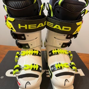 Mondo 22 & 22.5 Unisex HEAD Raptor 80 RS Racing Ski Boots Soft Flex (Used)