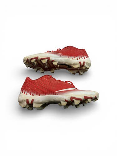 Used Nike FASTFLEX BB/SB Cleats Cardinal And White Senior 7.5 11873-S000212942