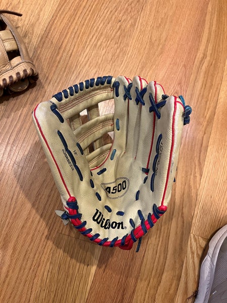 2023 Outfield RH Wilson A500 Baseball Glove 12" (Used)