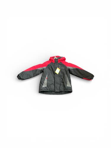 Used Columbia Outerwear Heavy Jacket Y Black And Red MD 11873-S000228737