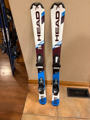 HEAD SuperShape Team 107 cm Alpine Touring Skis With Bindings Max Din 10 (Used)