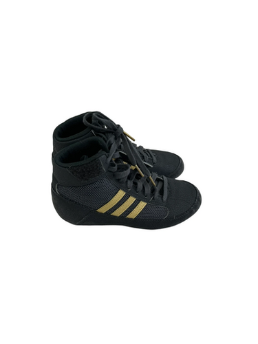 Used Adidas HVC Wrestling Shoes Grey Junior 01.5 11692-S000144968